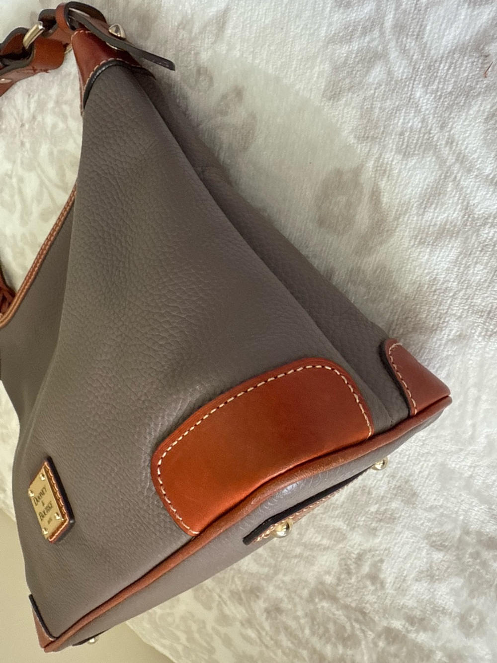 Dooney & Bourke Pebble Grain Hobo Shoulder Bag - Picture 12 of 16